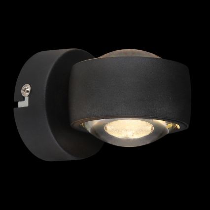 Globo - LED seinavalgusti LED/7W/230V 3000K must