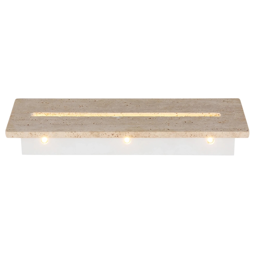 Globo - LED seinavalgusti LED/17W/230V 3000K 40 cm travertiin