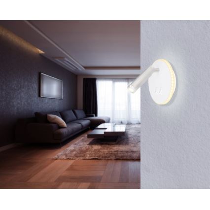 Globo - LED Kohtvalgusti seinale LED/6W + LED/1W/230V
