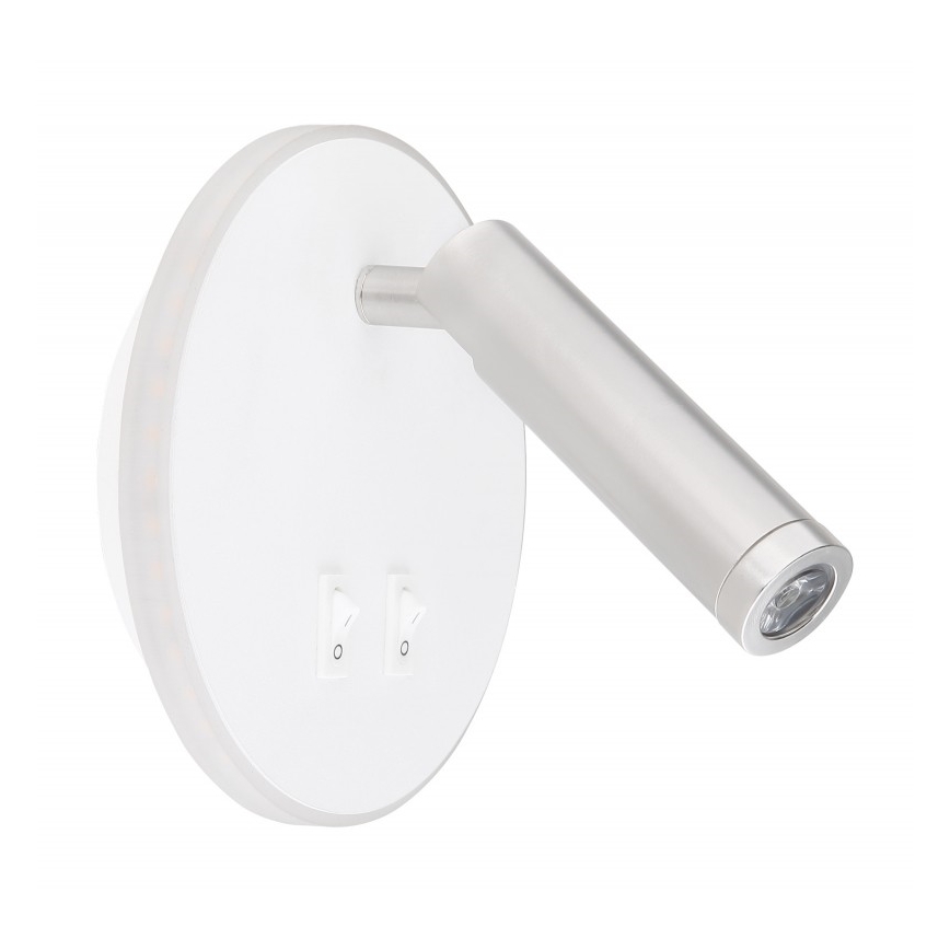 Globo - LED Kohtvalgusti seinale LED/6W + LED/1W/230V