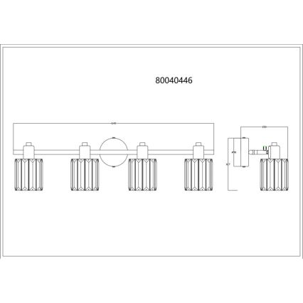 Globo - Kohtvalgusti 3xE14/40W/230V