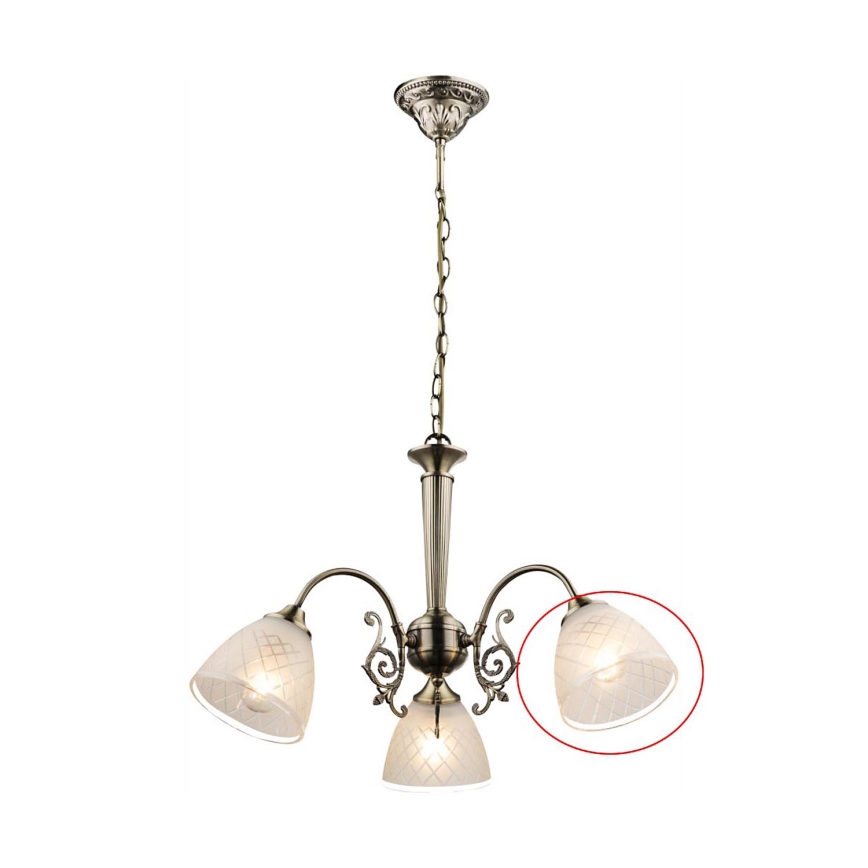 Globo - Asendusklaas lühtrile TIALDA E14, Ø 13,5 cm