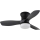 Globo - Hämardatav laeventilaator LED/15W/230V 2700-6500K must + kaugjuhtimispult