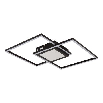 Globo - hämardatav LED-laelamp LED/32W/230V 2700-6500K 42,6x42,6 cm must + kaugjuhtimispult