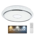 Globo - hämardatav LED-laelamp LED/40W/230V 2700–6500 K + kaugjuhtimispult