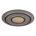 Globo - hämardatav LED-laelamp LED/60W/230V 3000-6500K läbimõõt 55 cm must + kaugjuhtimispult