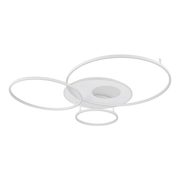 Globo - hämardatav LED-laelamp LED/70W/230V 2700-6000K 105x26,5 cm hõbedane + kaugjuhtimispult