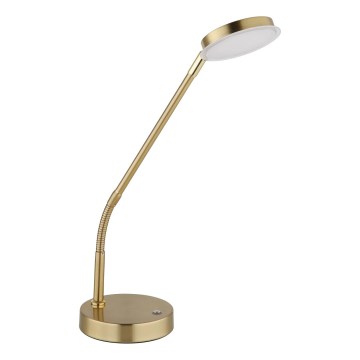 Globo - Hämardatav puutetundlik LED-laualamp LED/6,5W/230V 2700/3350/4000K messing
