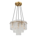 Globo - Kaabliga rippvalgusti 5xE27/60W/230V kuldne