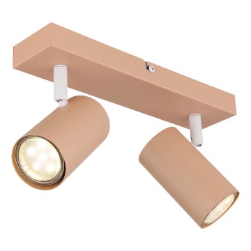 Globo - Kohtvalgusti 2xGU10/25W/230V oranž