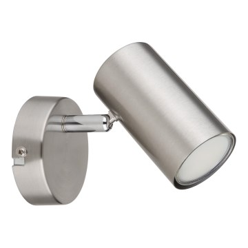 Globo - Kohtvalgusti seinale 1xGU10/25W/230V matt kroom