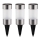 Globo - KOMPLEKT 3x LED Päikesepaneeliga valgusti LED/0,06W/3,2V IP44 200 mAh
