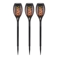 Globo - KOMPLEKT 3x LED Päikesepaneeliga valgusti LED/0,1W/3V IP44 200 mAh
