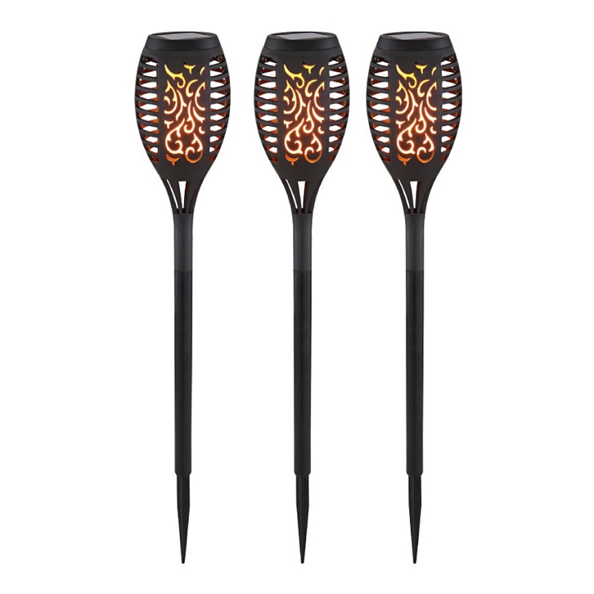Globo - KOMPLEKT 3x LED Päikesepaneeliga valgusti LED/0,1W/3V IP44 200 mAh