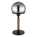 Globo - Laualamp 1xE27/40W/230V must/pruun