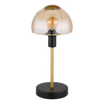 Globo - Laud puutetundlik lamp 1xE14/25W/230V must/kuldne