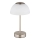 Globo - LED Hämardatav laetav laualamp LED/2,5W/5V 1800mAh 2700K/4000K/6500K matt kroom