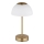 Globo - LED Hämardatav laetav laualamp LED/2,5W/5V 1800mAh 2700K/4000K/6500K messing