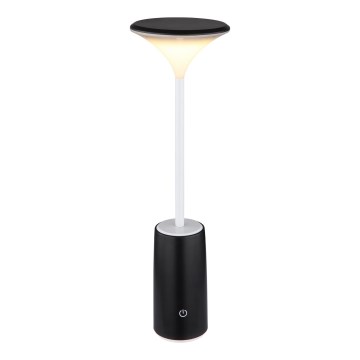 Globo - LED Hämardatav laetav puutetundlik laualamp LED/1,2W/3,7V 3000K 1500mAh must