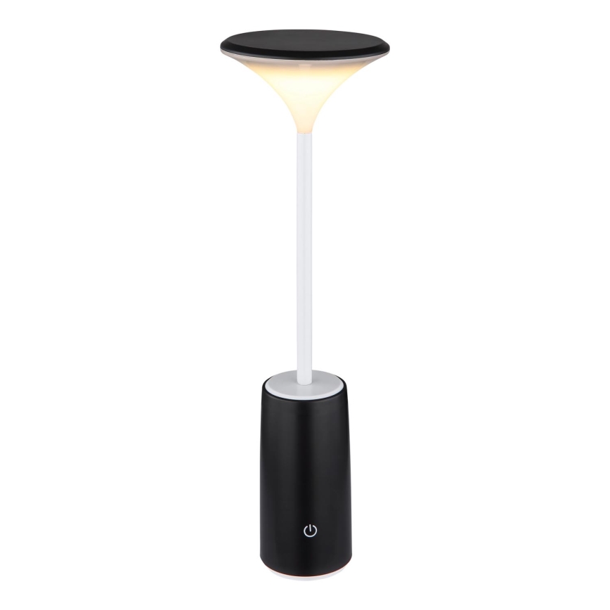 Globo - LED Hämardatav laetav puutetundlik laualamp LED/1,2W/3,7V 3000K 1500mAh must
