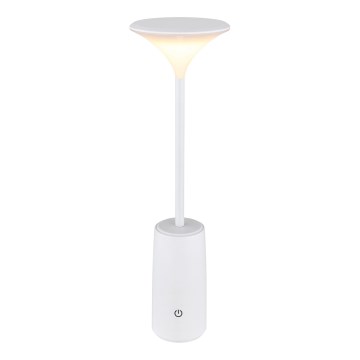 Globo - LED Hämardatav laetav puutetundlik laualamp LED/1,2W/3,7V 3000K 1500mAh valge