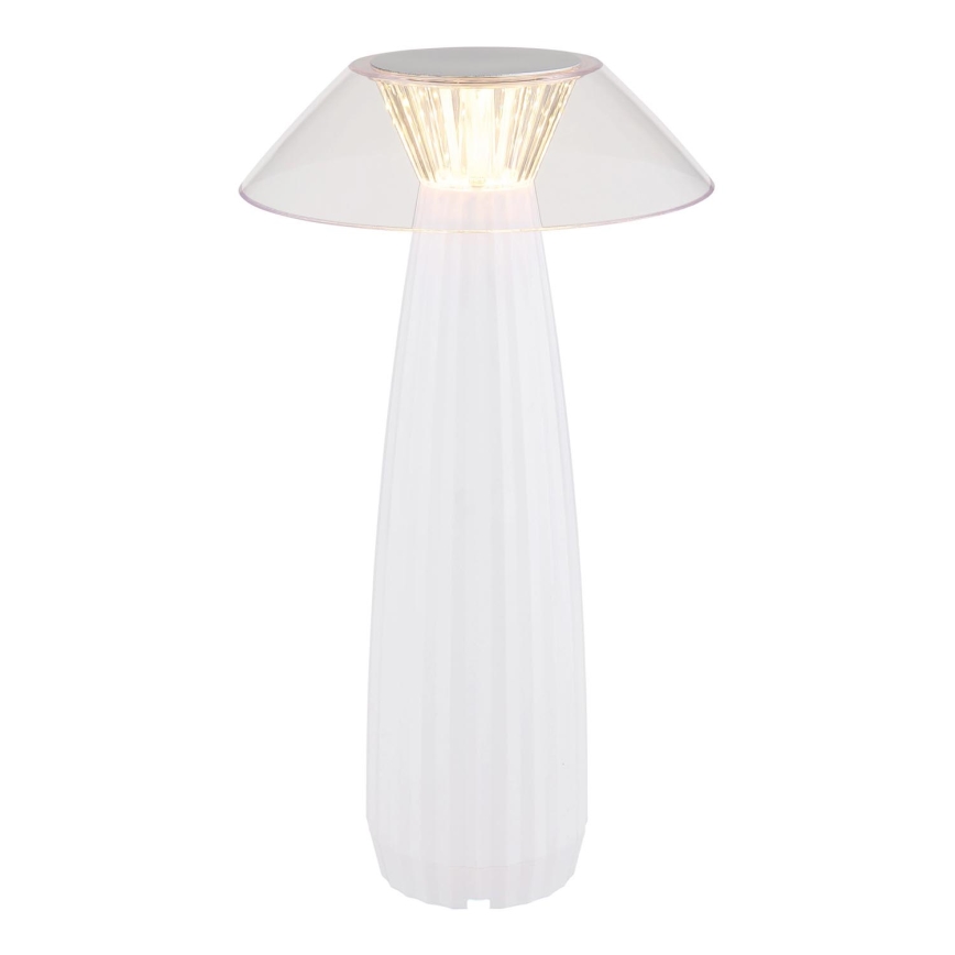 Globo - LED Hämardatav laetav puutetundlik laualamp LED/1W/3,7V 3000K 1200mAh valge