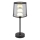 Globo - LED Hämardatav laetav puutetundlik laualamp LED/2,5W/3,7V 2700/4000/6500K 1800 mAh must