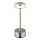 Globo - LED Hämardatav laetav puutetundlik laualamp LED/2,5W/3,7V 2700/4000/6500K 1800mAh matt kroom