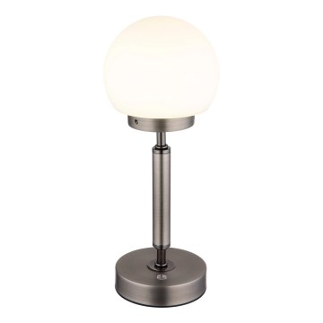 Globo - LED Hämardatav laetav puutetundlik laualamp LED/2,5W/5V 1800mAh 2700/4000/6500K antratsiit