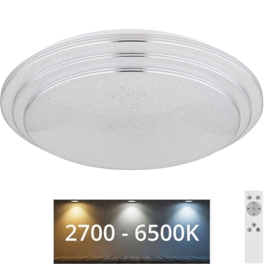 Globo - LED Hämardatav laevalgusti LED/18W/230V d. 40 cm 2700-6500K + kaugjuhtimispult