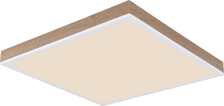 Globo - LED Hämardatav laevalgusti LED/24W/230V 2700-6500K + kaugjuhtimispult pruun/valge