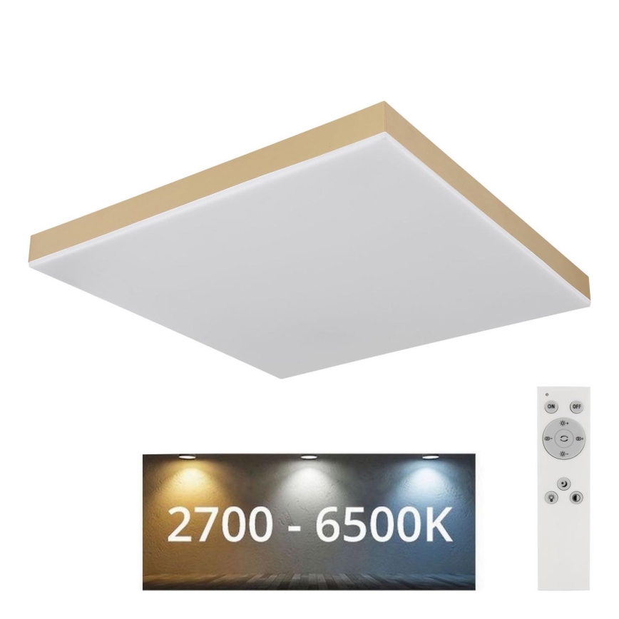 Globo - LED Hämardatav laevalgusti LED/24W/230V 2700-6500K kuldne + kaugjuhtimispult