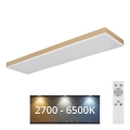 Globo - LED Hämardatav laevalgusti LED/24W/230V 2700-6500K kuldne + kaugjuhtimispult