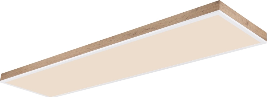 Globo - LED Hämardatav laevalgusti LED/36W/230V 2700-6500K + kaugjuhtimispult pruun/valge