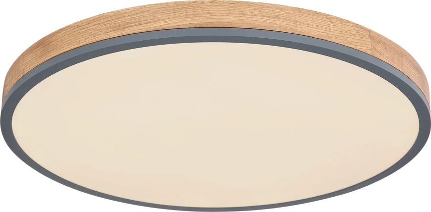 Globo - LED Hämardatav laevalgusti LED/40W/230V 2700-6500K d. 60 cm + kaugjuhtimispult pruun/hall