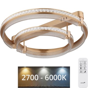 Globo - LED Hämardatav laevalgusti LED/78W/230V 2700K-6000K + kaugjuhtimispult