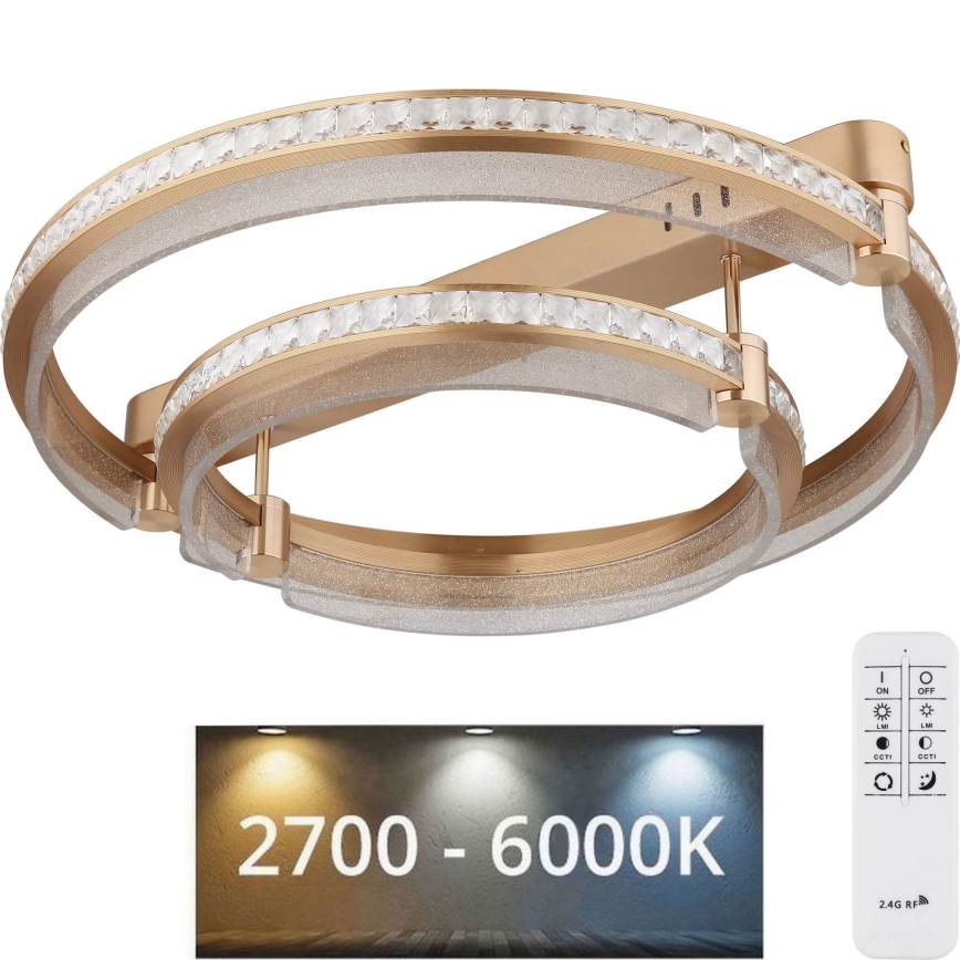 Globo - LED Hämardatav laevalgusti LED/78W/230V 2700K-6000K + kaugjuhtimispult