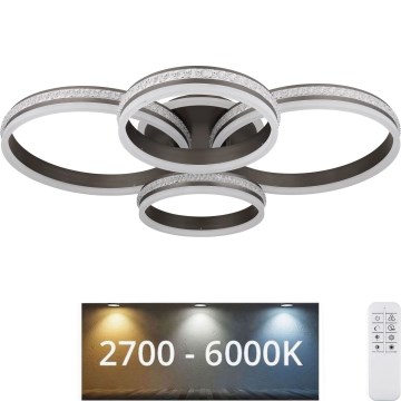 Globo - LED Hämardatav laevalgusti LED/90W/230V 2700K-6000K + kaugjuhtimispult