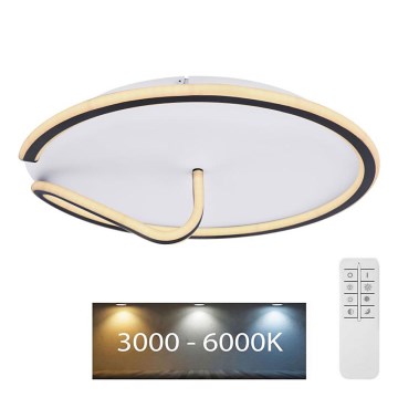 Globo - LED Hämardatav laevalgusti RODAN LED/50W/230V 3000-6000K + kaugjuhtimispult