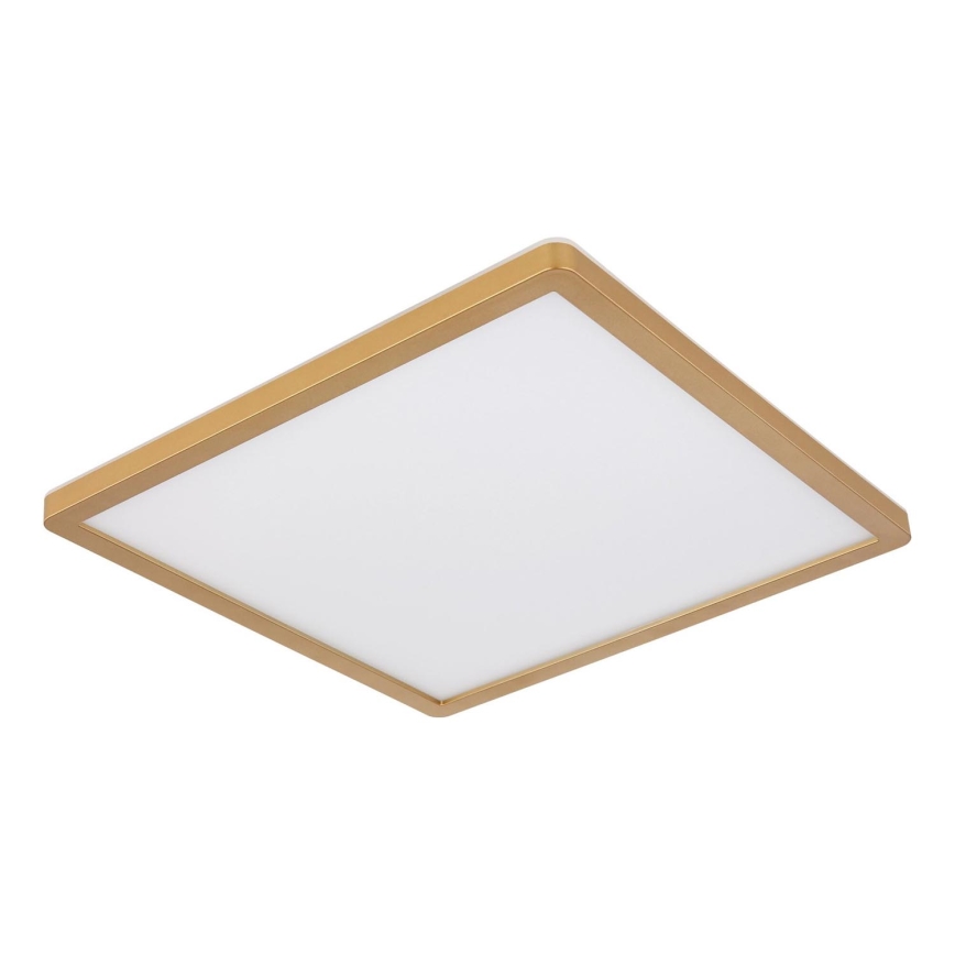 Globo - LED Hämardatav laevalgusti vannituppa LED/24W/230V 3000K IP44 42x42 cm messing