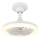 Globo - LED Hämardatav laeventilaator LED/20W/230V 3000-6500K valge + kaugjuhtimispult