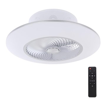 Globo - LED Hämardatav laeventilaator valgustiga LED/40W/230V 3000-6000K + kaugjuhtimispult