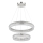 Globo - LED hämardatav lühter kaabliga LED/60W/230V 2700-6000K läbipaistev + kaugjuhtimispult