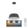Globo - LED Hämardatav lühter LED/45W/230V 3000-6000K + kaugjuhtimispult