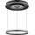 Globo - LED Hämardatav lühter LED/54W/230V 2700-6500K d. 60 cm must + kaugjuhtimispult