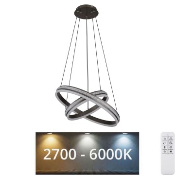 Globo - LED Hämardatav lühter LED/60W/230V 2700K-6000K + kaugjuhtimispult