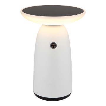 Globo - LED Hämardatav päikesepaneeliga puutetundlik lamp LED/10W/230V IP54 valge