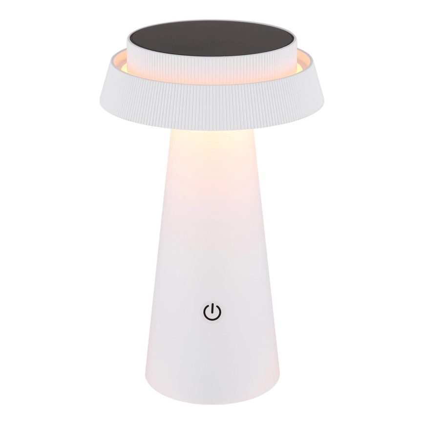 Globo - LED Hämardatav päikesepaneeliga puutetundlik lamp LED/4W/3,7W IP54 valge