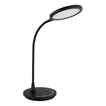 Globo - LED Hämardatav paindlik puutetundlik Laualamp LED/12W/230V 3000/4000/6500K CRI 90 must