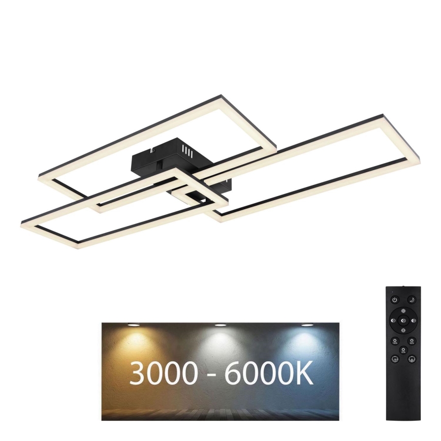 Globo - LED Hämardatav pinnale kinnitatav lühter LED/58W/230V 3000-6000K + kaugjuhtimispult